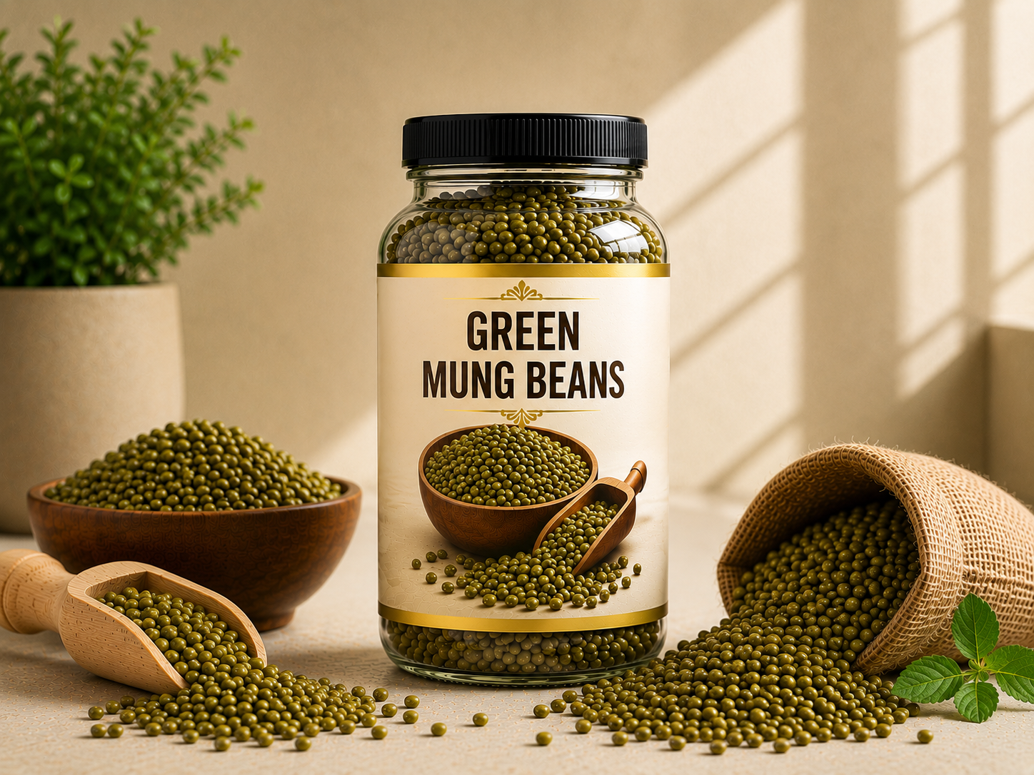 Green Mung Beans exported by Aurenta International Pvt. Ltd. from India